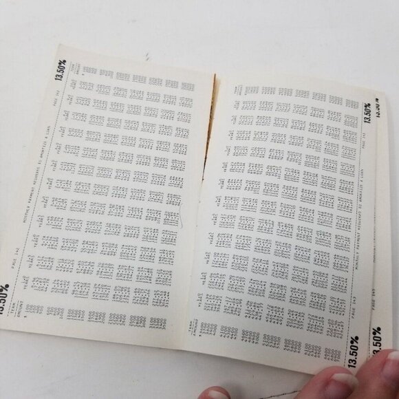 1969 1979 Vintage Monthly Loan Amortization Payment Books 6% to 10% & 7%-18% - Picture 6 of 10